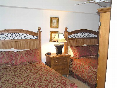 Two Queen Beds in 2nd Bedroom